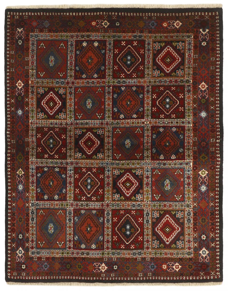 Nain Trading Tappeto Orientale Yalameh 196x148 Marrone Scuro (Lana, Persia/Iran, Annodato a mano)