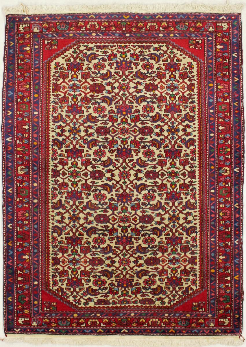 Nain Trading Tappeto Orientale Rudbar 149x109 Beige/Ruggine (Lana, Persia/Iran, Annodato a mano)