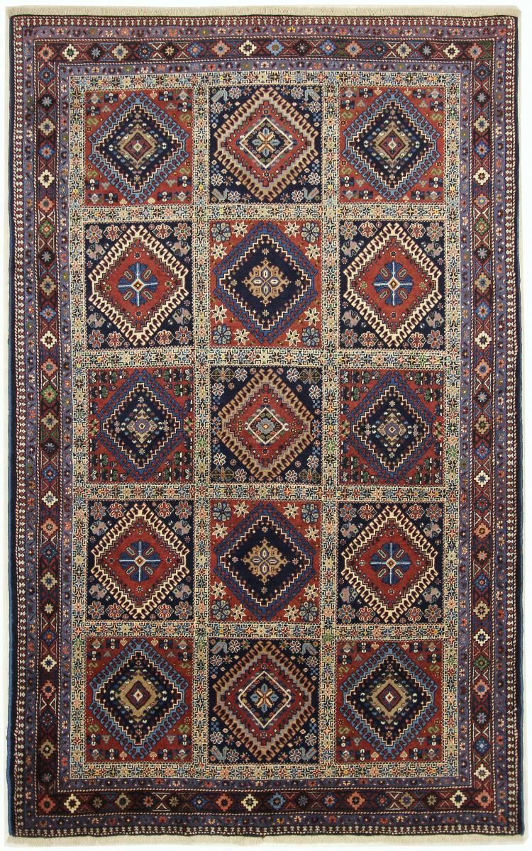 Nain Trading Tappeto Orientale Yalameh 244x149 Grigio Scuro/Marrone Scuro (Lana, Persia/Iran, Annodato a mano)