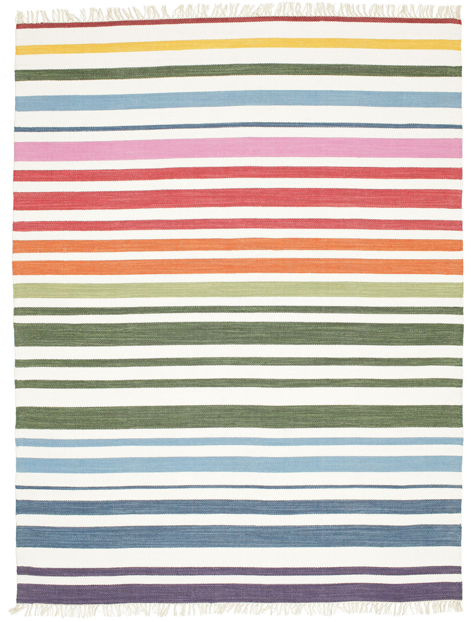 RugVista Rainbow Stripe Tappeto - Multicolore 200x250