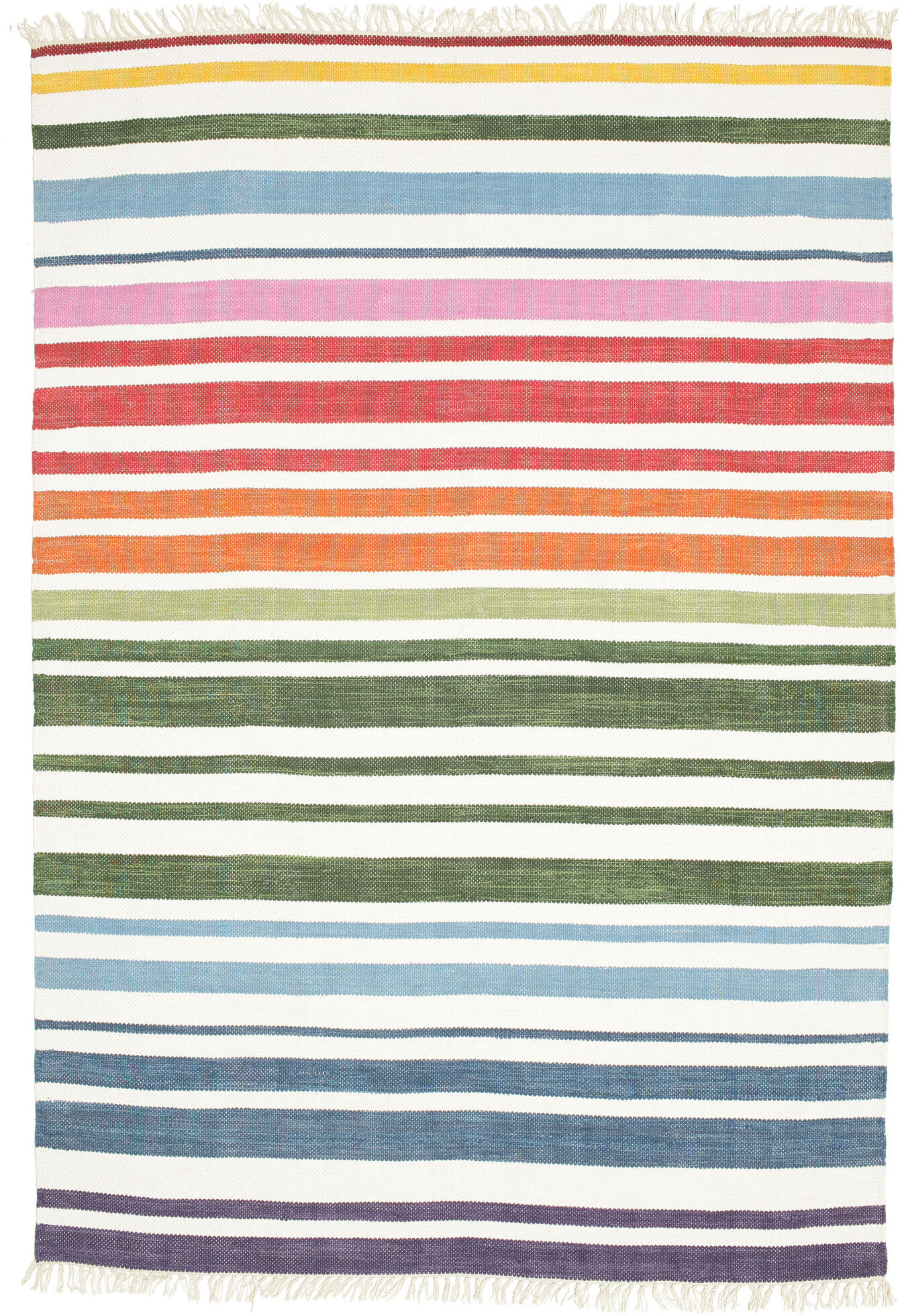 RugVista Rainbow Stripe Tappeto - Multicolore 160x230