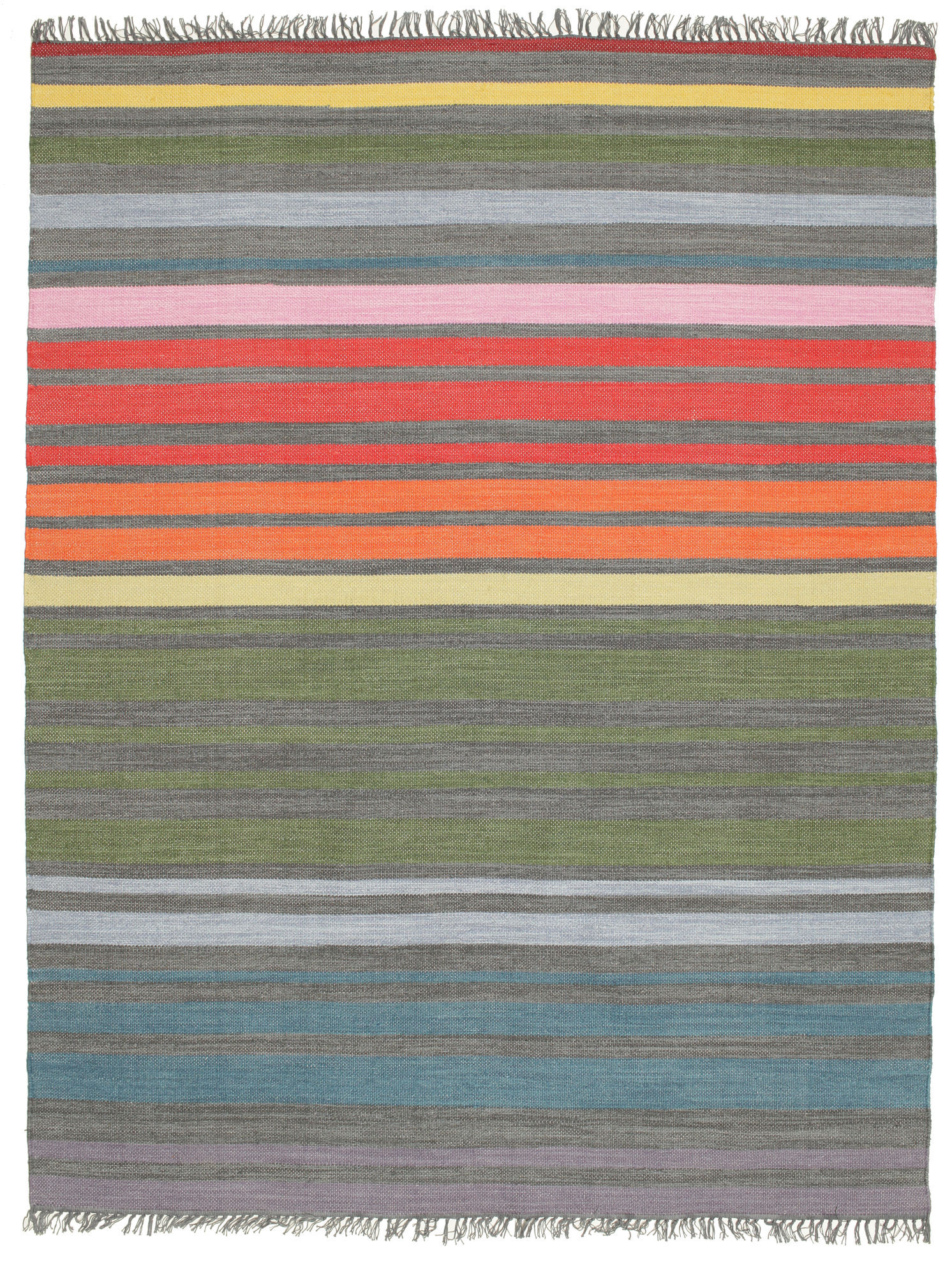 RugVista Rainbow Stripe Tappeto - Multicolore 200x250