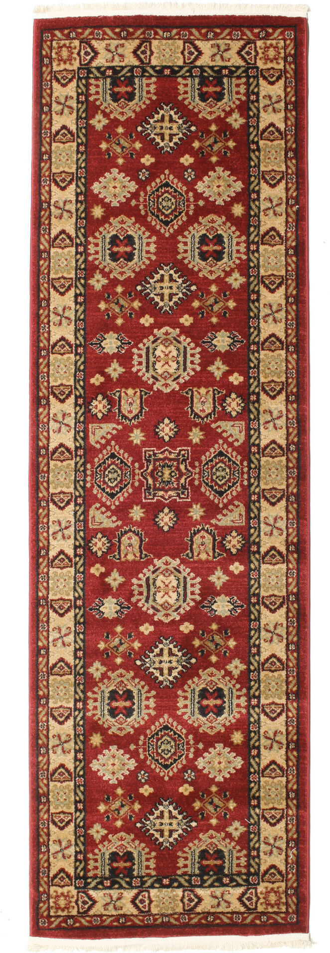 RugVista Shirvan Kazak Tappeto - Rosso / Beige 80x250