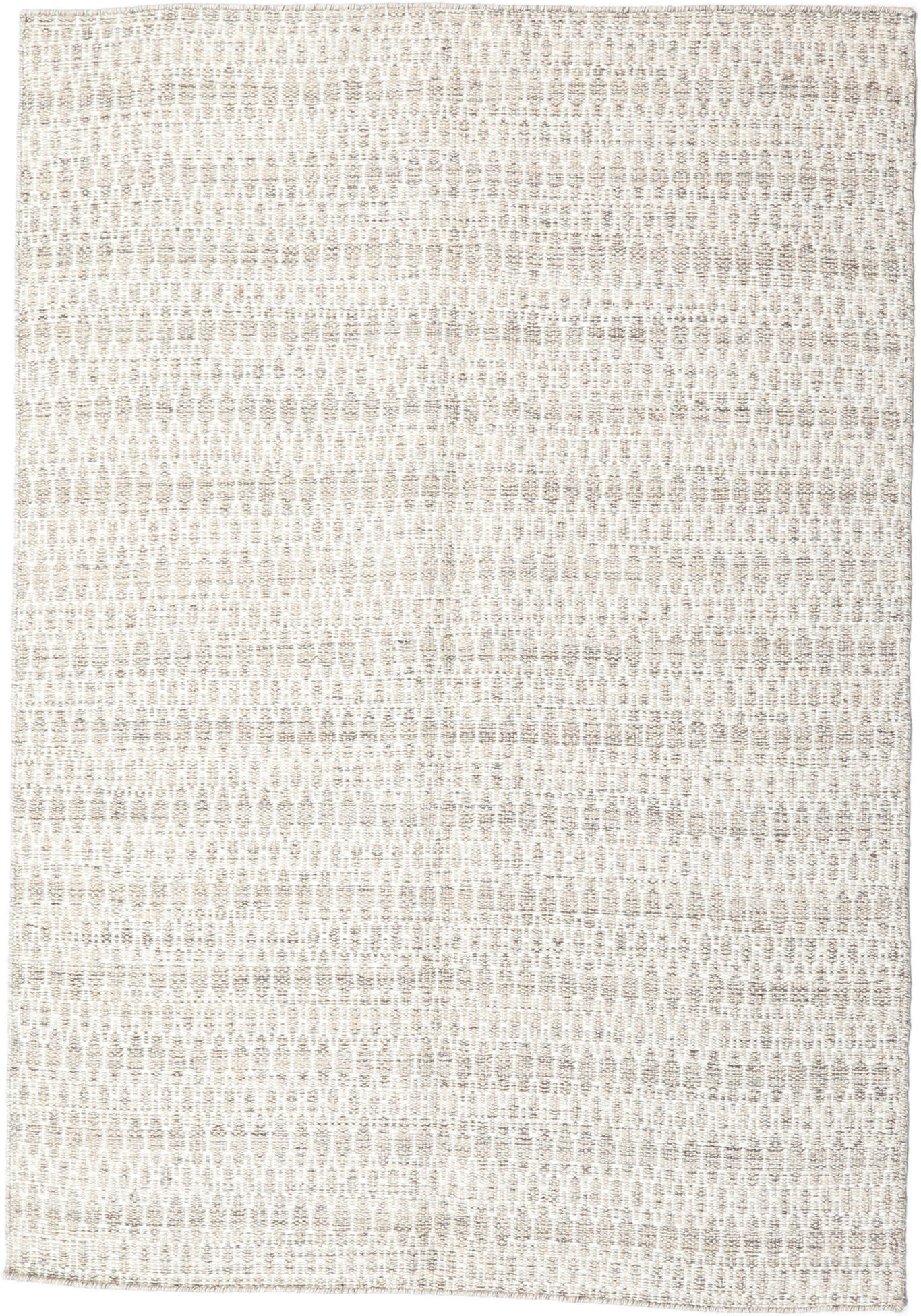 Annodato a mano. Provenienza: India Kilim Long Stitch Tappeto - Beige 140x200