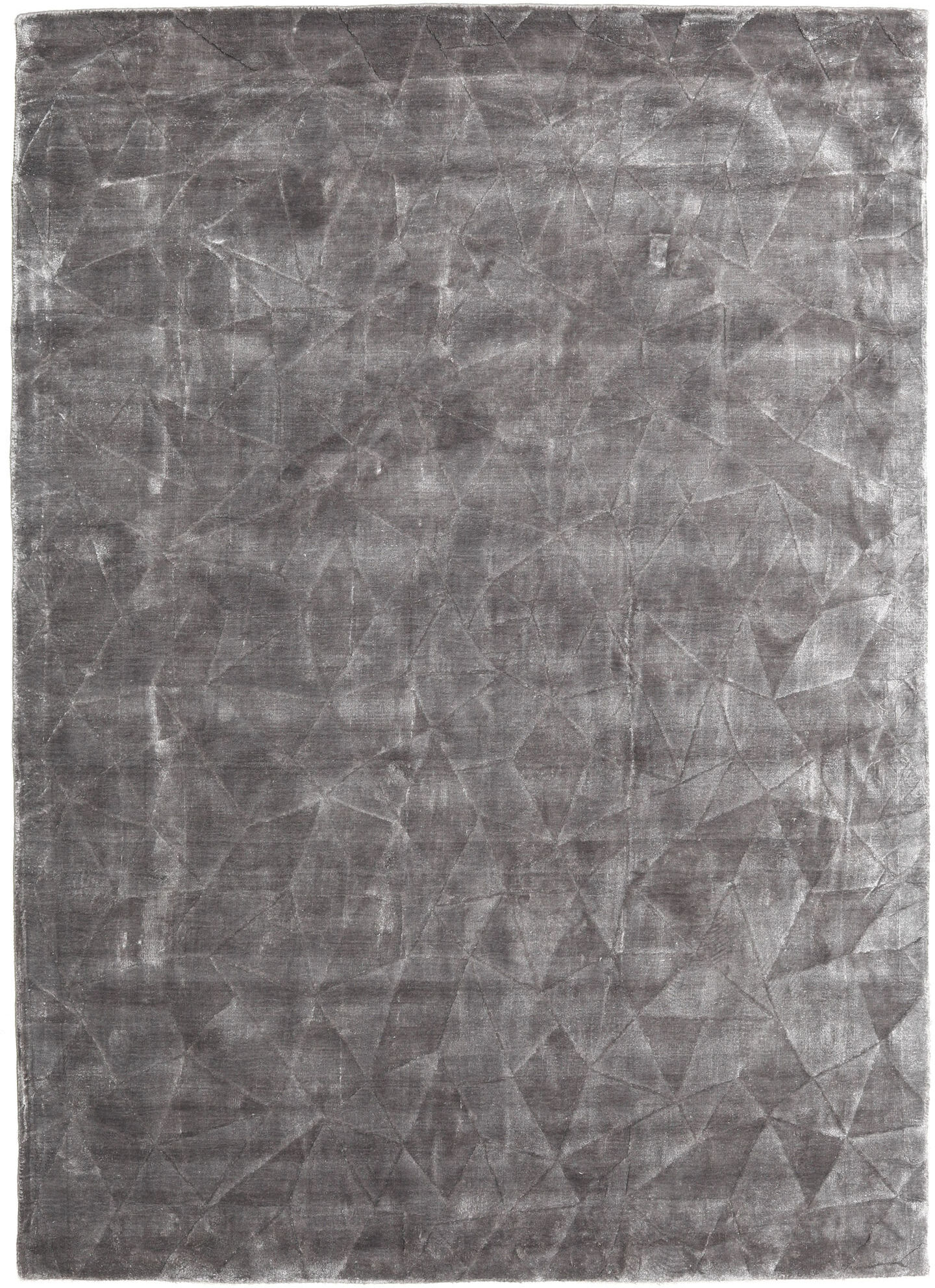 RugVista Crystal Tappeto - Grigio argento / Grigio 140x200