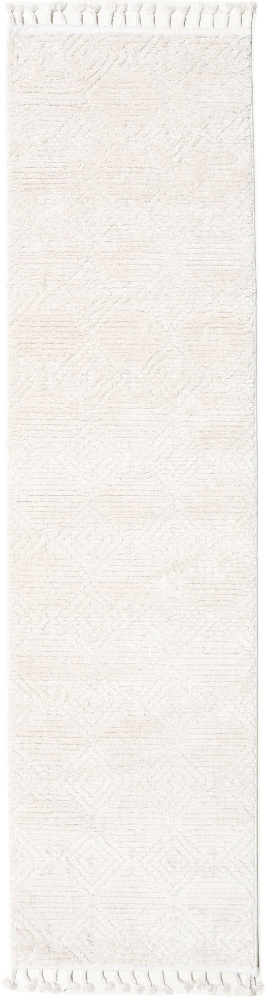 RugVista Taj Tappeto - Bianco crema 80x400