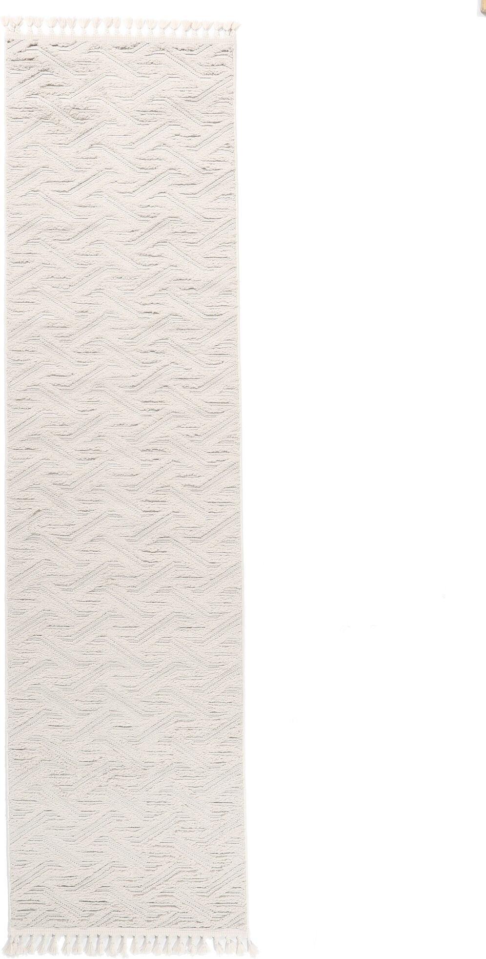 RugVista Sabi Tappeto - Bianco sporco 80x300