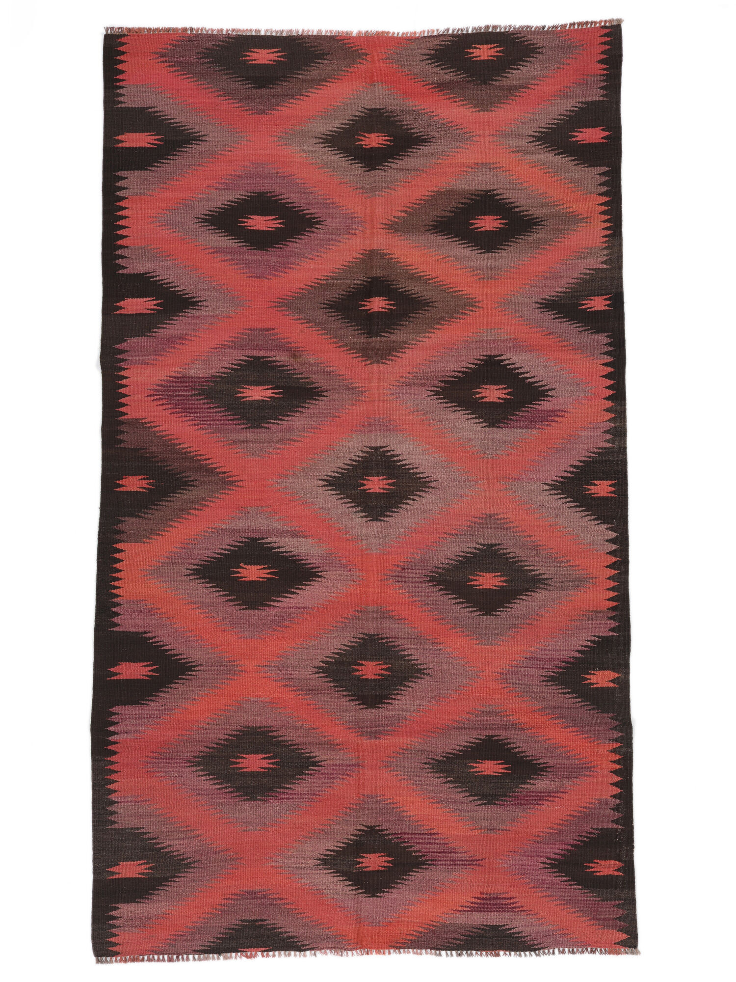 Annodato a mano. Provenienza: Afghanistan Afghan Vintage Kilim Tappeto 150x267