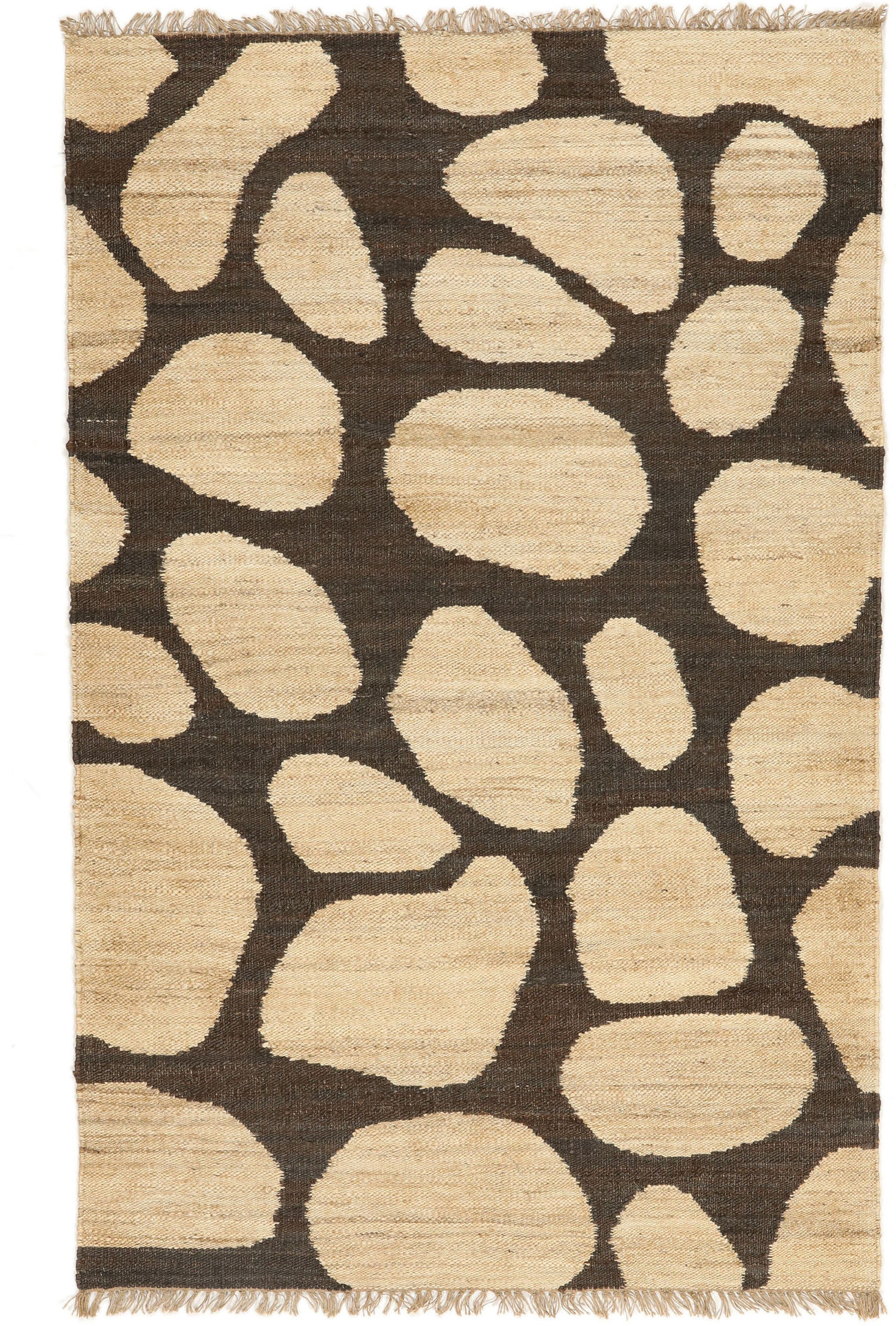 Annodato a mano. Provenienza: India Jute Cotton Tappeto 160x230