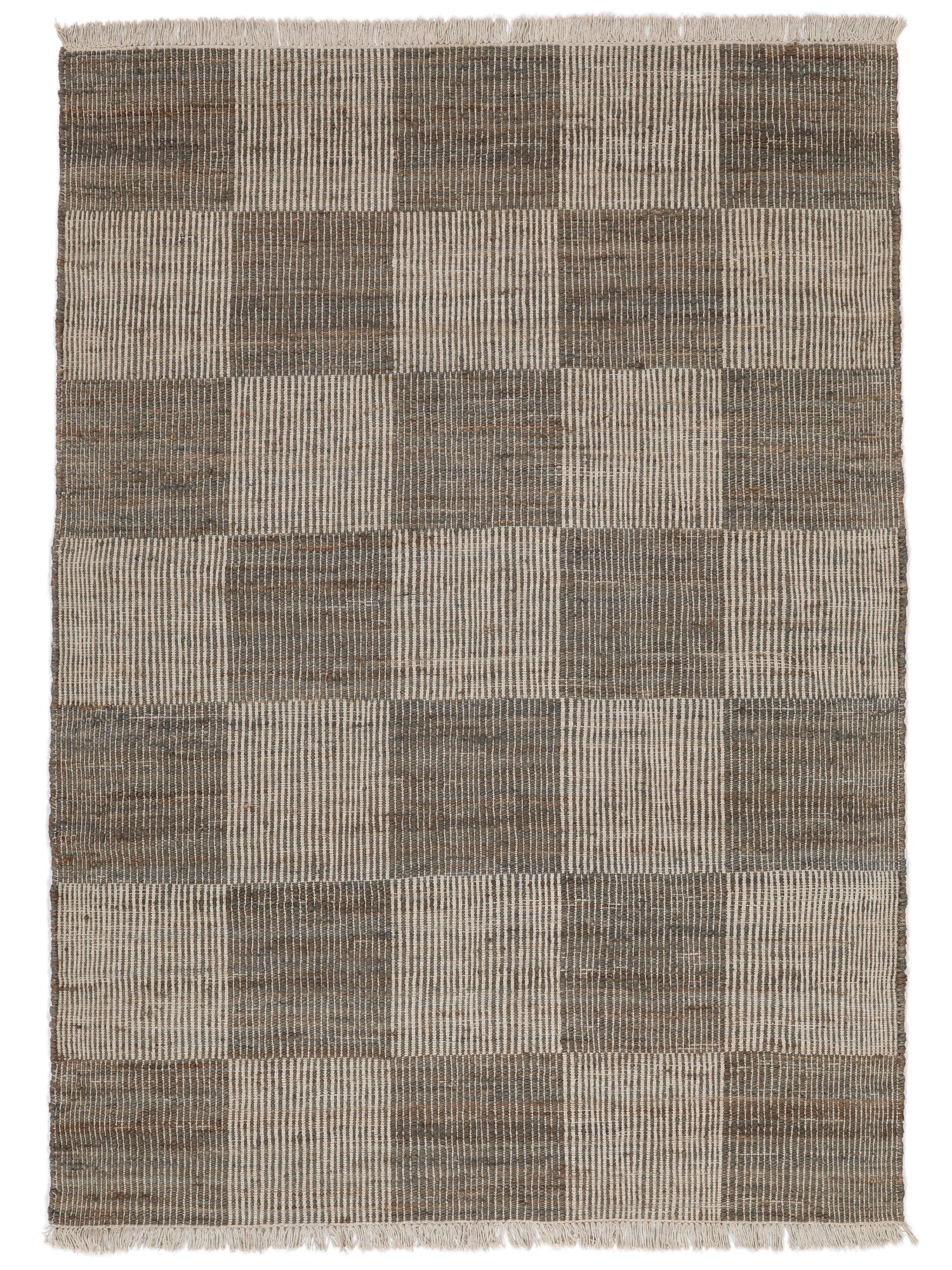 Annodato a mano. Provenienza: India Jute Cotton Tappeto 160x230