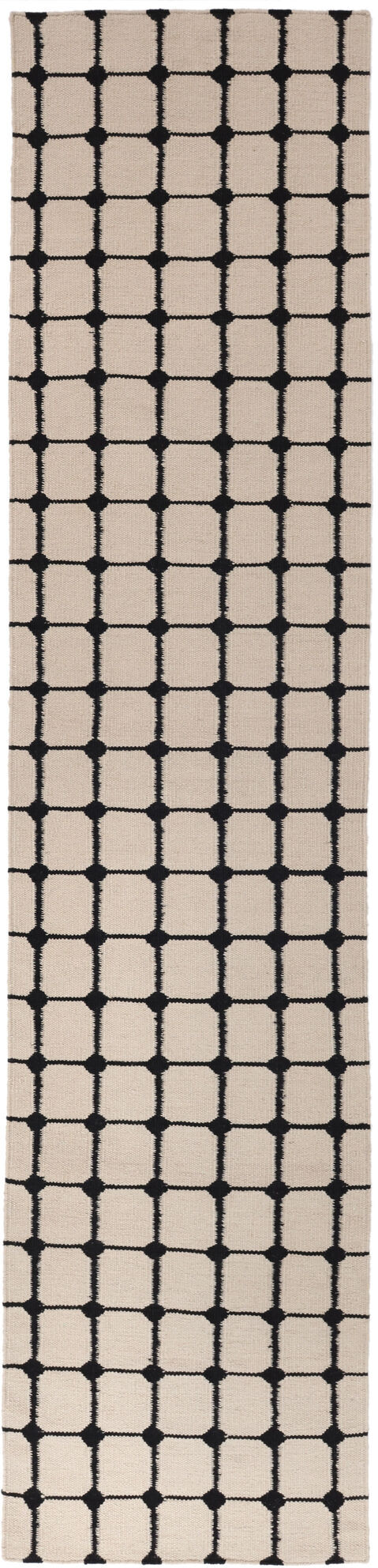 RugVista Nova-Li Tappeto - Beige / Nero 80x350