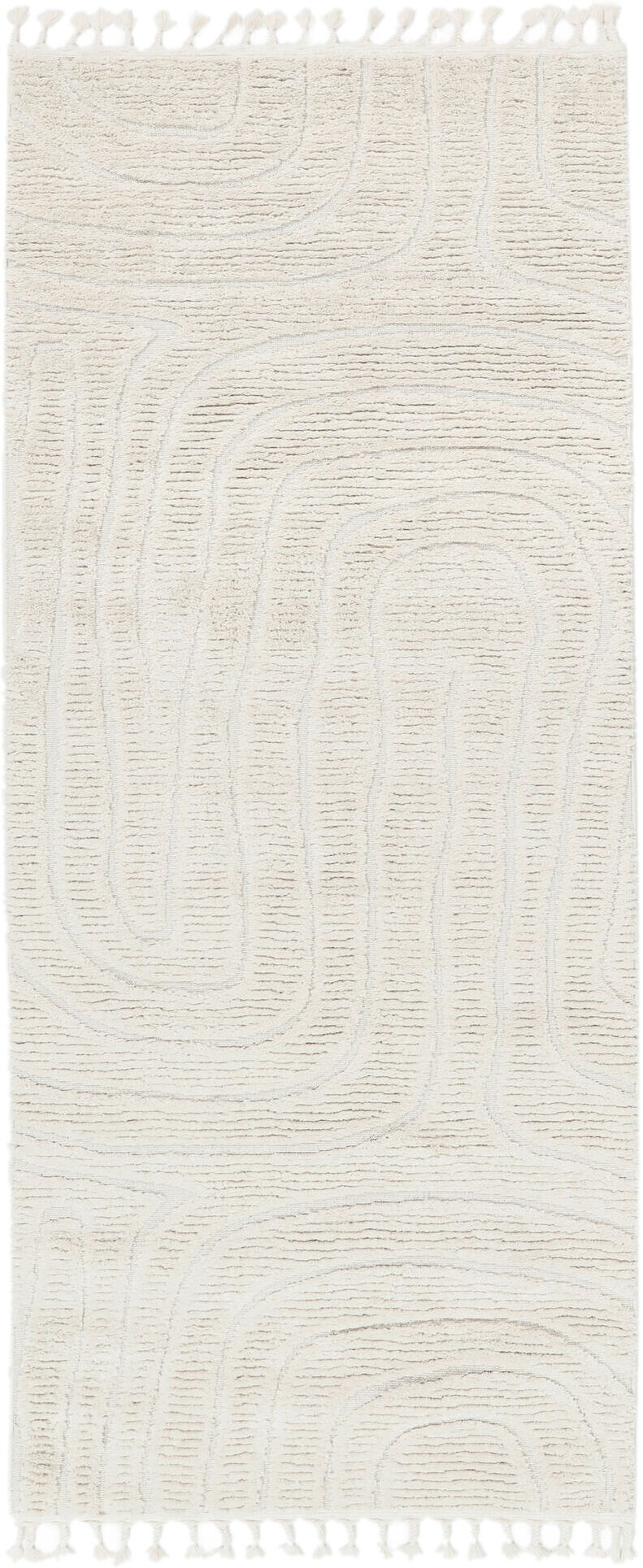 RugVista Coza Tappeto - Bianco crema 80x200