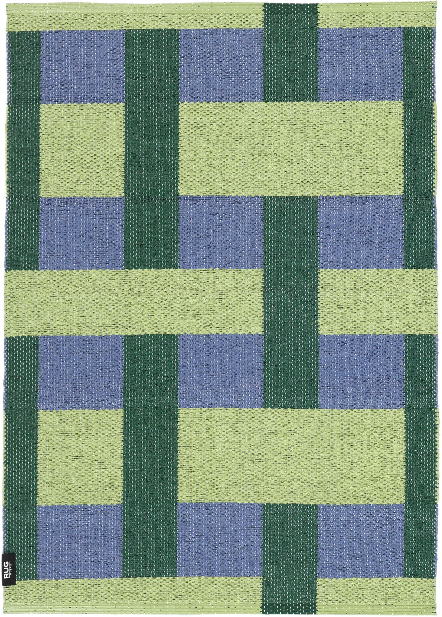 RugVista Checkson Tappeto - Verde 70x100