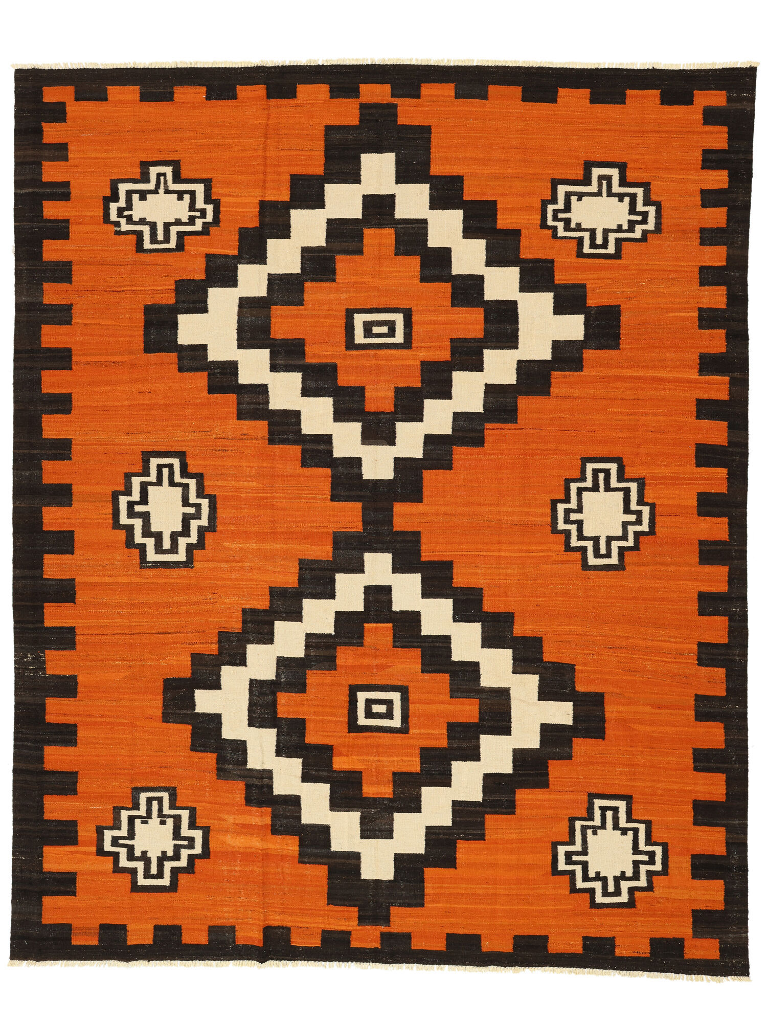 Annodato a mano. Provenienza: Afghanistan Kilim Moderni Tappeto 242x297