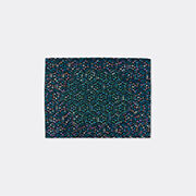 Golran 1898 'diamond' Medallion Blue Green Carpet, Medium