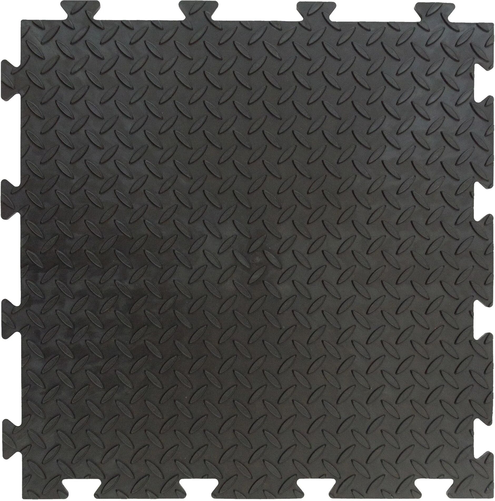 ART PIASTRELLA PVC  483x483x10 mm NERA CHICCHI DI RISO COMPONIBILE E ANTISCIVOLO