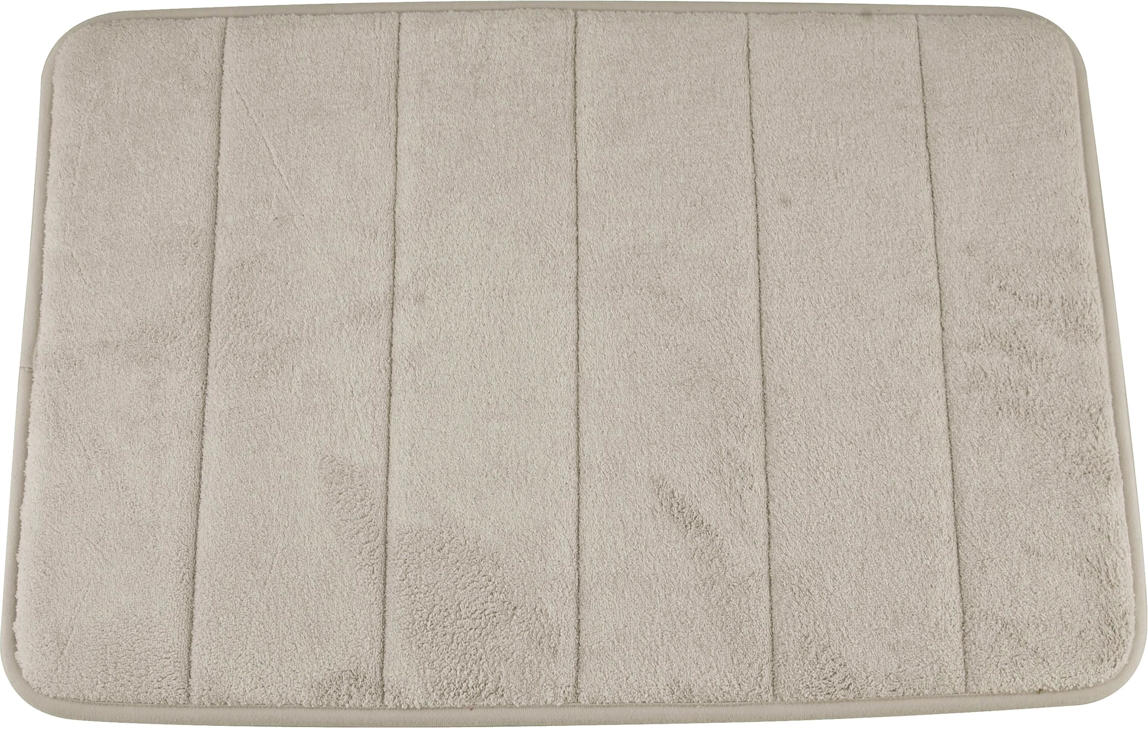 Tecnomat TAPPETO BAGNO MEMO 40x60 cm IN MICROFIBRA BEIGE ANTISCIVOLO