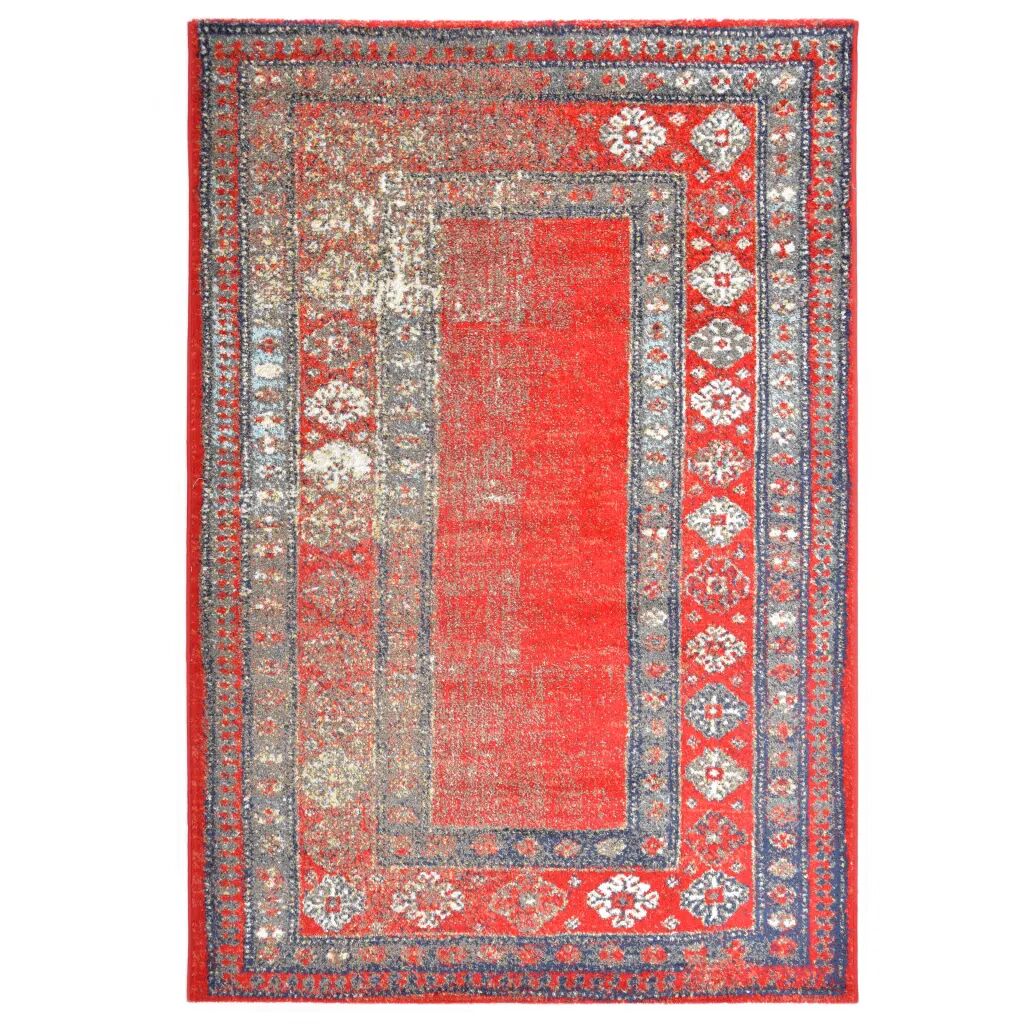 vidaXL Vloerkleed 160x230 cm PP rood