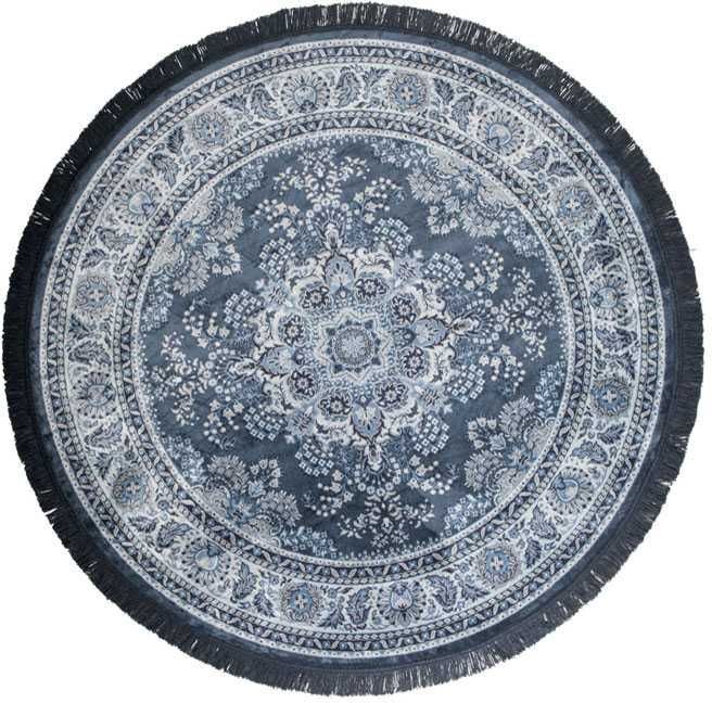 Dutchbone Bodega carpet blue