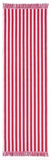 Hay Stripes And Stripes vloerkleed 200x60 Raspberry