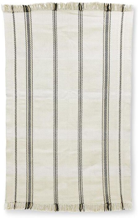 HKliving Handwoven vloerkleed gestreept 150x240