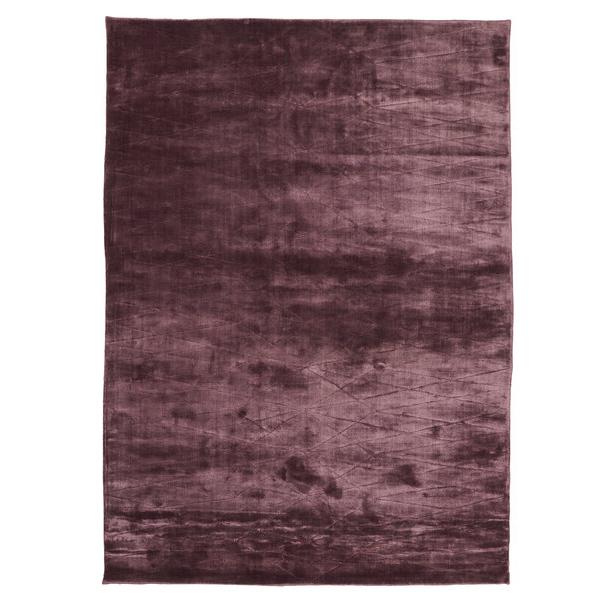 Linie Design Edge vloerkleed 140x200 bordeaux