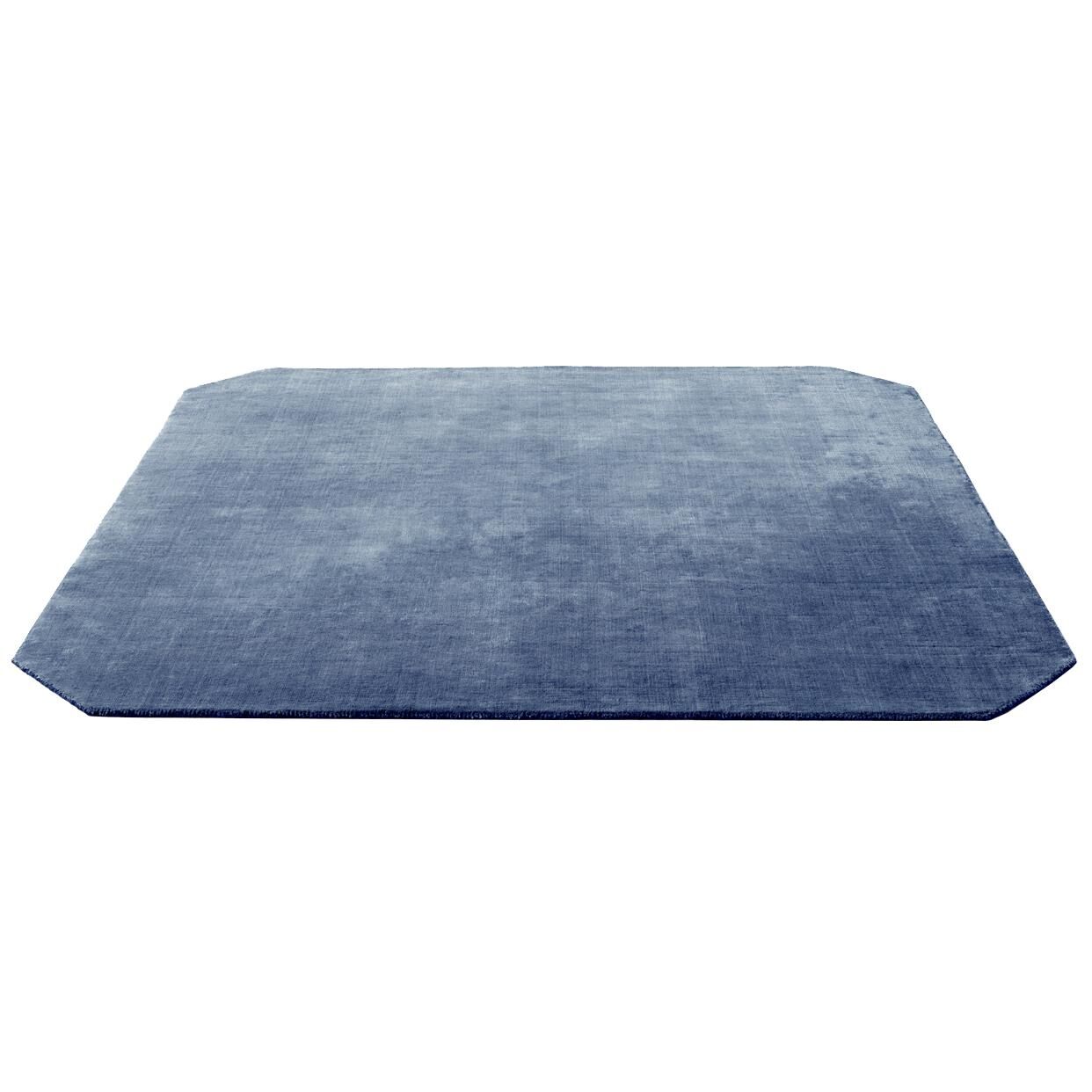 &tradition The Moor Rug vloerkleed 240x240 grey blue thunder