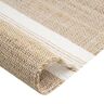 Beliani TALPUR - Vloerkleed - Beige/Wit - 160 x 230 cm - Jute