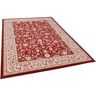 THEKO Wollen kleed Dolna - 808 Korte pool, zuivere wol, oriënt-look rood 160 cm x 230 cm x 10 mm