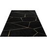 Leonique Vloerkleed Biel 3d-effect, geometrisch & modern design, korte pool, gemakkelijk in onderhoud zwart 200 cm x 290 cm x 12 mm