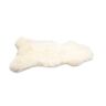 Decorating Sheepskins Lamsvacht echt wit 110-120 cm, geurloos, zacht schapenvacht echt groot, vachttapijt wit, vacht voor stoelen, schapenvacht, lamsvachten