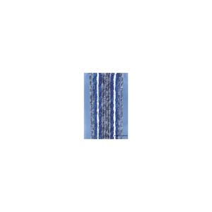 Arisol Plysjforheng 56x185 Cm Grå/blå/hvit