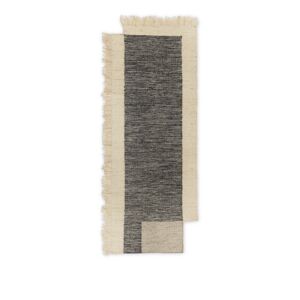Ferm Living Counter Rug Charcoal/off-White 80 X 200 Cm