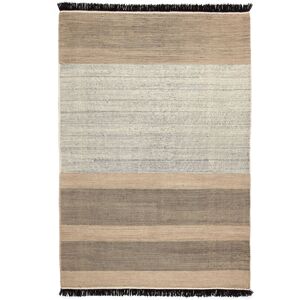 Nanimarquina Tres Stripes Black Rug 300x400 Cm