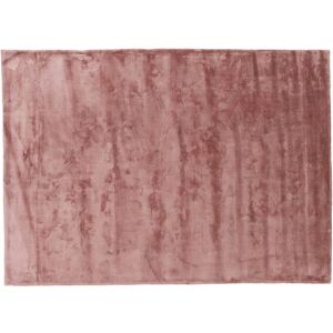 Indra teppe 350x250 cm viscose rosa.