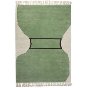 Kateha Silhouette flossa teppe dusty green, 200 x 300 cm