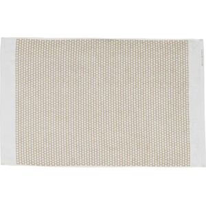 Mette Ditmer Grid baderomsmatte 50 x 80 cm Sand-offwhite