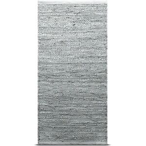 Rug Solid Leather gulvteppe 60x90 cm light grey (lysegrå)