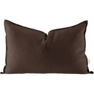 Scandi Living Calm putetrekk lin 40 x 60 cm, Chocolate Brown