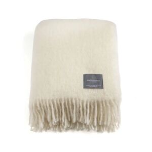 Stackelbergs Mohair pledd Bright white