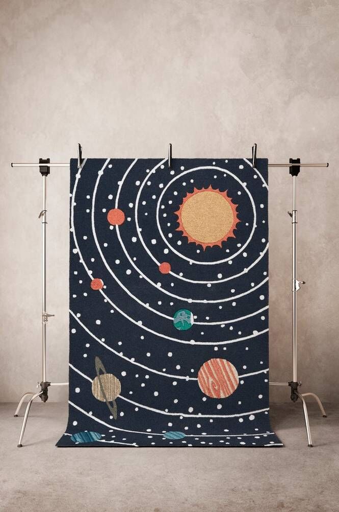 GALAXY luggteppe 160x230 cm Multi