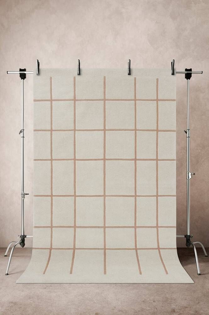 CAMBON ullteppe 200x300 cm Naturhvit/beige