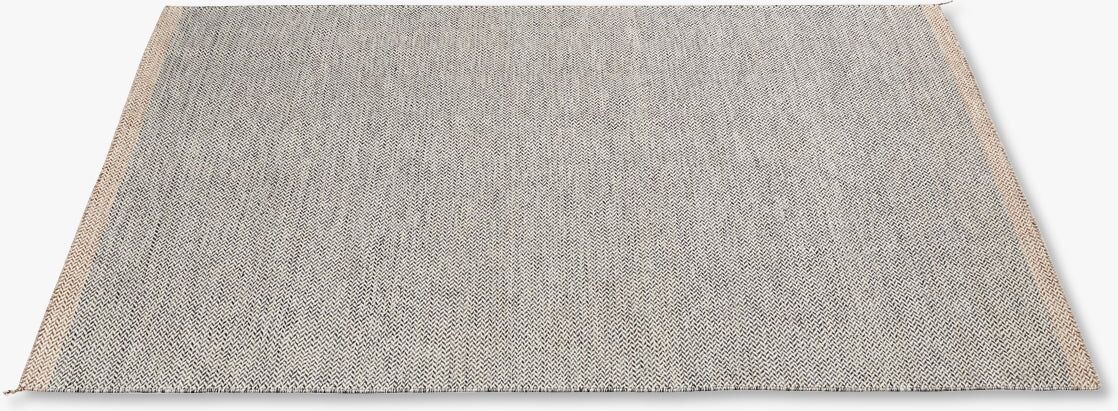 Muuto Ply Rug / 200 X 300, 200 x 300 - Svart-Hvit