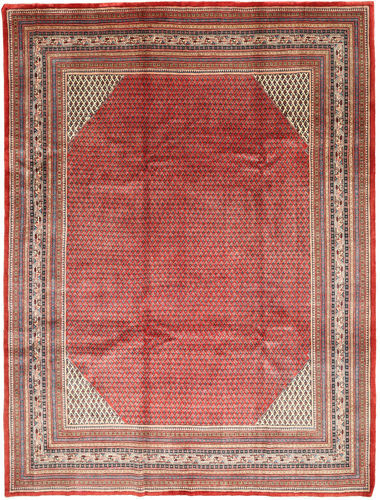 Håndknyttet. Opphav: Persia / Iran Persisk Sarough Mir Teppe 272X362 Mørk Rød/Rust Stort (Ull, Persia/Iran)