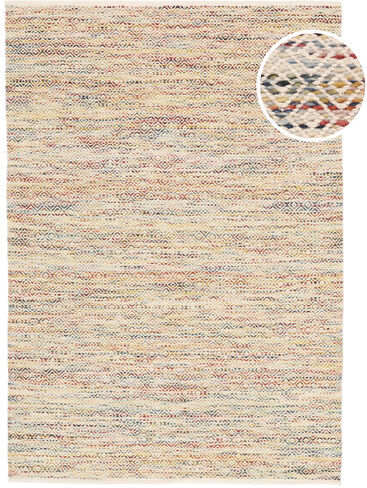 RugVista Moderne Teppe Hugo 160X230 Håndvevd Beige/Lyserosa