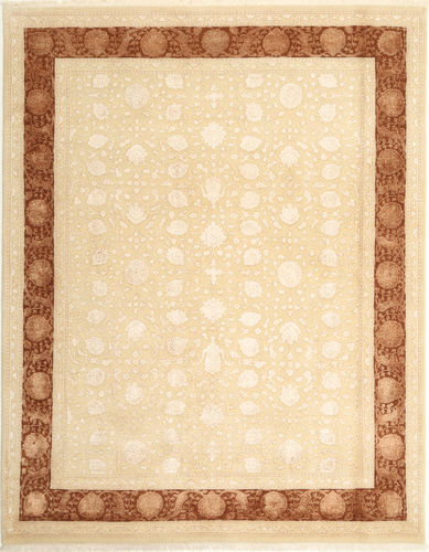 Håndknyttet. Opphav: India 203X255 Tabriz Royal Magic Teppe Ekte Orientalsk Håndknyttet Beige/Brun ( India)