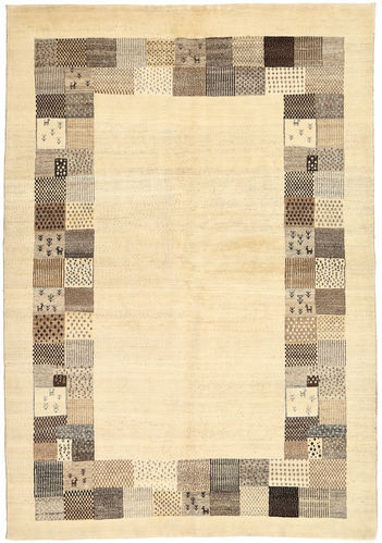 Håndknyttet. Opphav: Persia / Iran Ekte Teppe Lori Baft Persia 163X234 Mørk Beige/Beige (Ull, Persia/Iran)