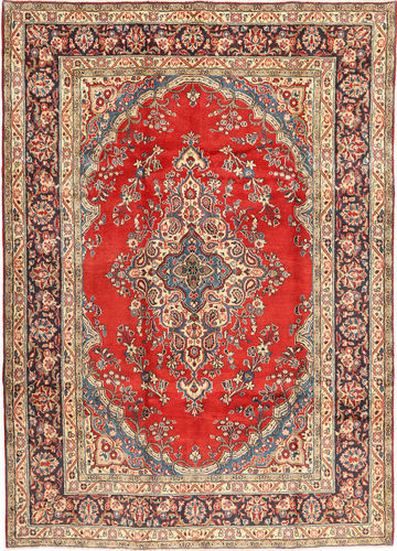 Håndknyttet. Opphav: Persia / Iran Mehraban Teppe 217X304 Ekte Orientalsk Håndknyttet Rust/Lysbrun (Ull, Persia/Iran)
