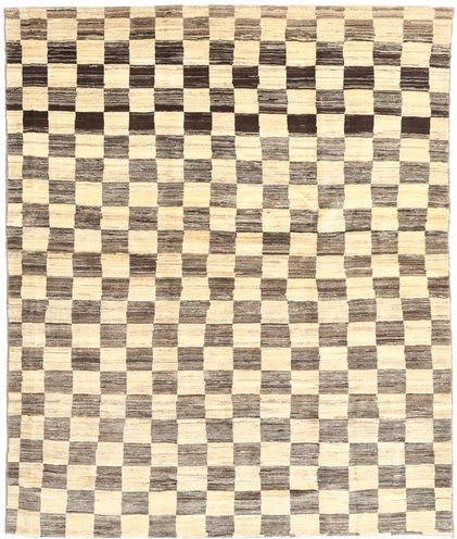 Håndknyttet. Opphav: Persia / Iran Ekte Teppe Gabbeh Persia 161X200 Beige/Lys Grå (Ull, Persia/Iran)