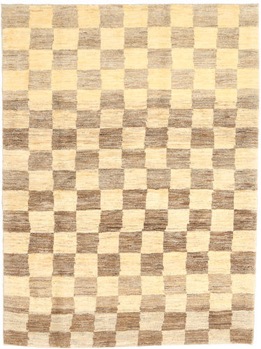 Håndknyttet. Opphav: Persia / Iran Persisk Gabbeh Persia Teppe 117X158 Gul/Beige (Ull, Persia/Iran)